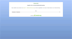 Desktop Screenshot of gemeente.be
